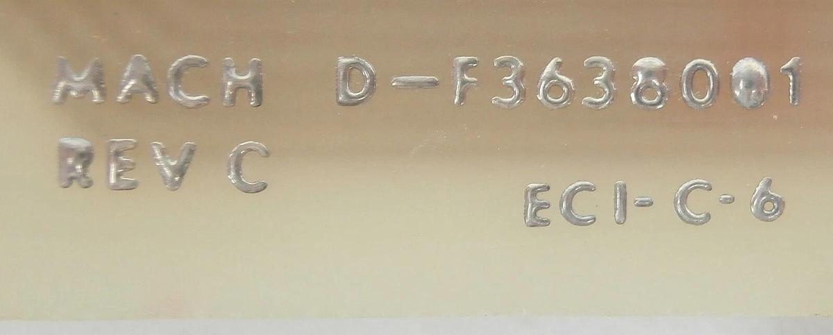 Used Varian Semiconductor VSEA D-F3637001 Analog Interface PCB Card Rev. G Surplus