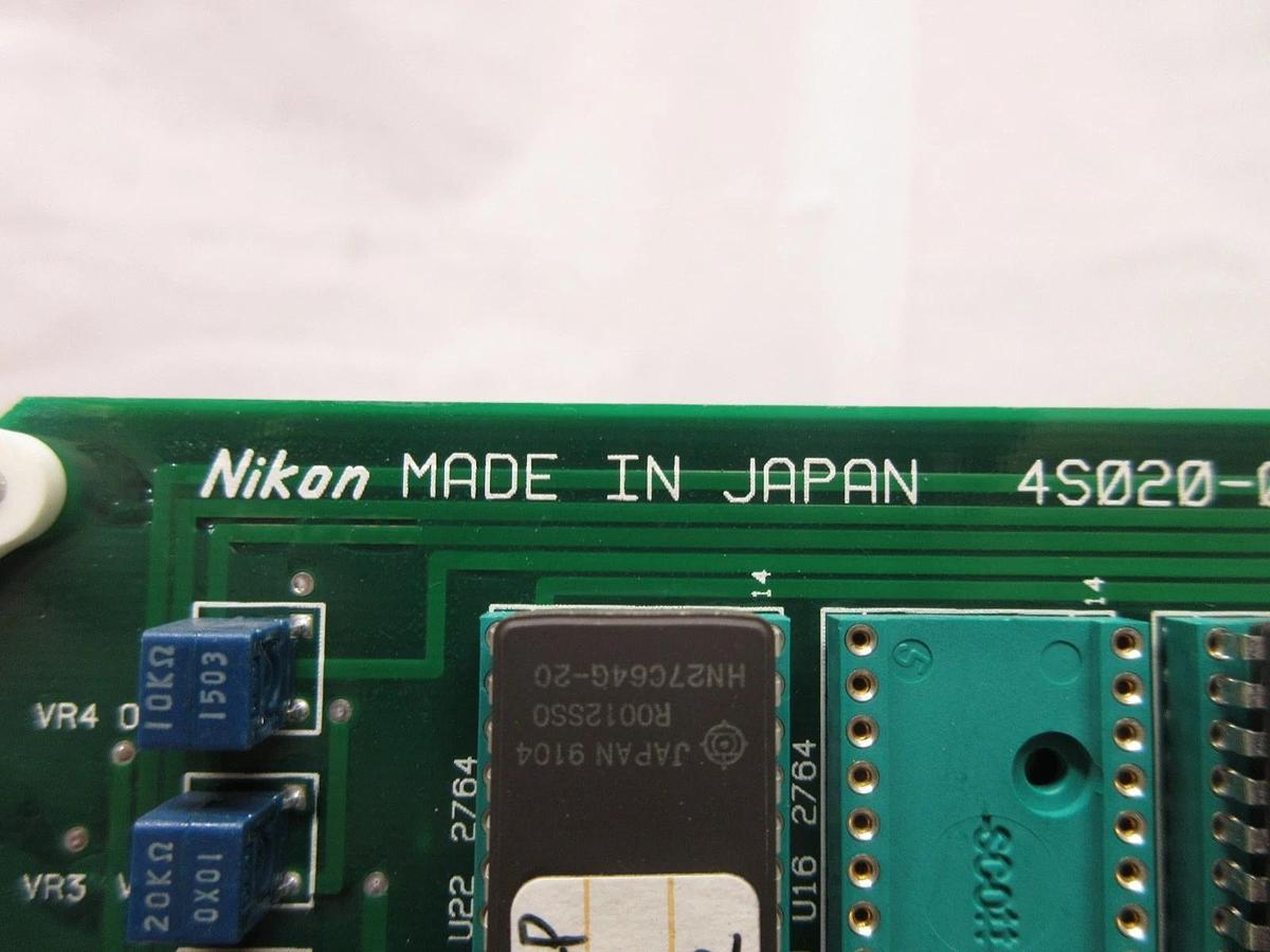 Used Nikon 4S020-023A Processor PCB Card CNTRL-2 NSR System Used Working