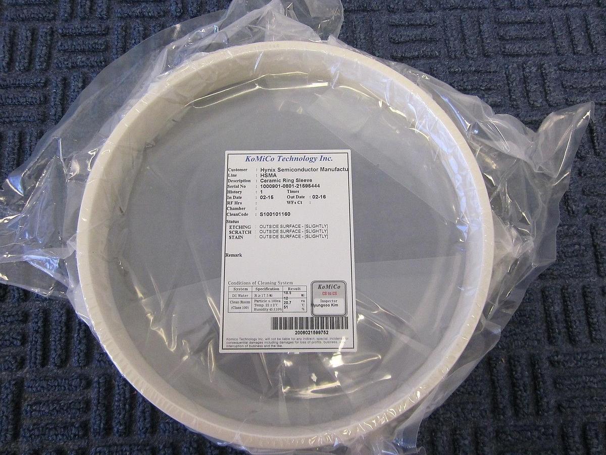 Refurbished Lam Research 716-330915-001 Ring Insulator Ceramic Manufacturer Refurbished