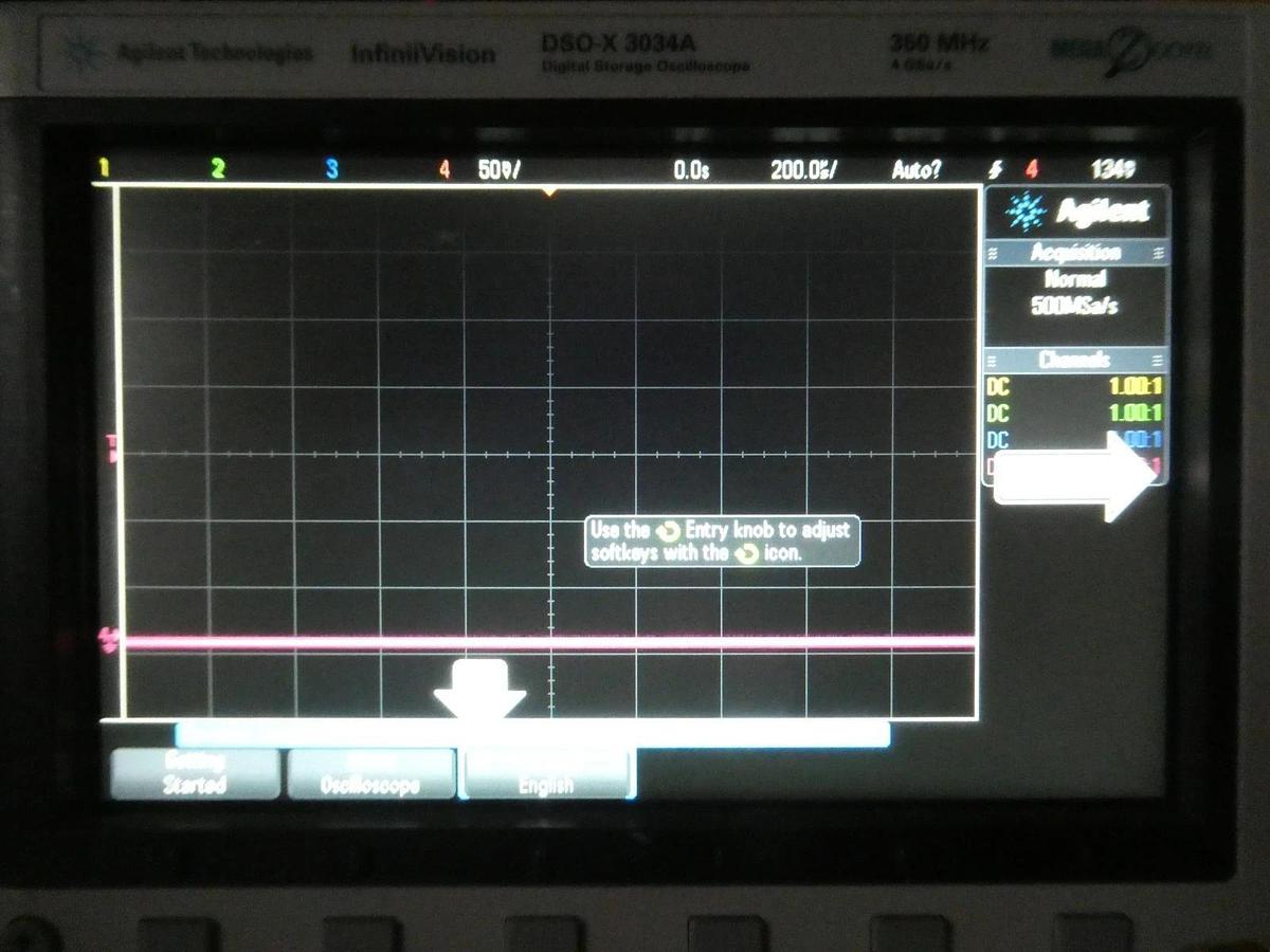 Used Agilent DSO-X 3034A 350 MHz Digital Storage Oscilloscope InfiniiVision Surplus
