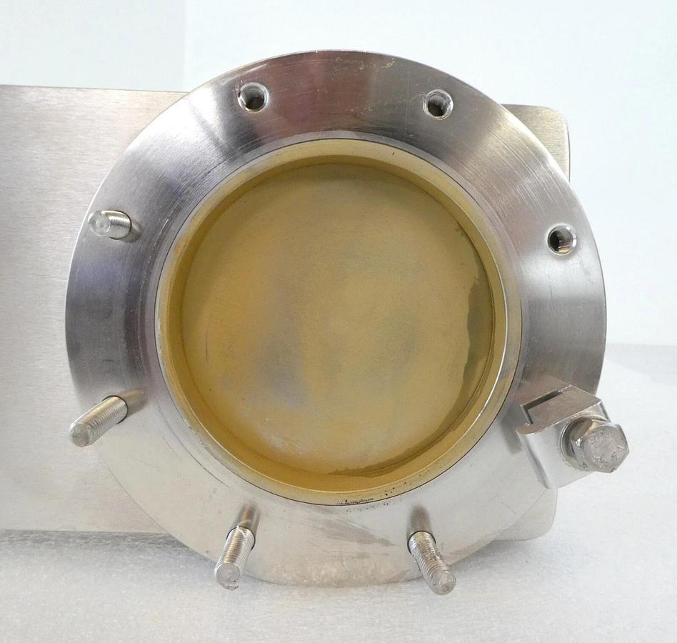 Used Nor-Cal Products 041010-1 Pneumatic Gate Valve Assembly Working Surplus