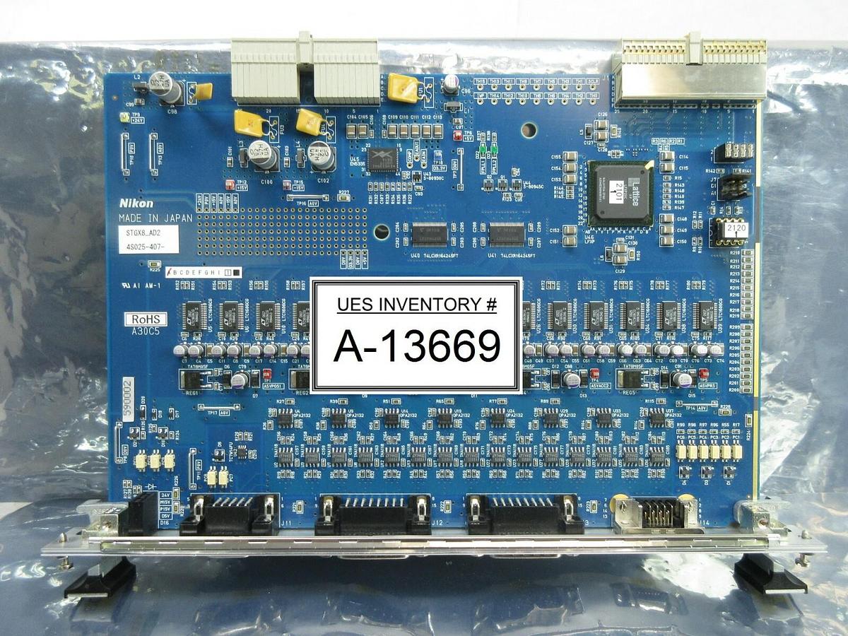 Used Nikon 4S025-407 Processor PCB Card STGX8_AD2 NSR-S620D ArF Immersion Used