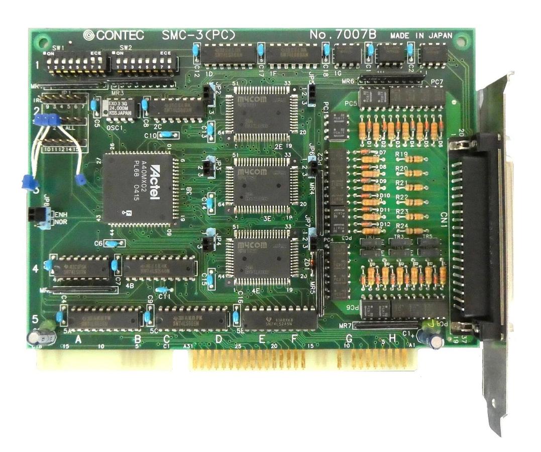 Contec SMC-3(PC) 3 Axis Stepping Motor PCB Card 7007B New Surplus