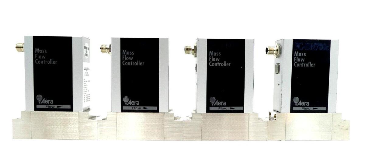 Used Aera FC-DN780CBA Mass Flow Controller MFC 1 SLM 3 SLM Ar Lot of 10 Working
