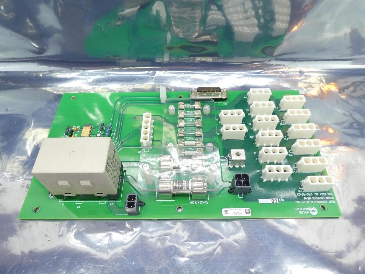 Used AMAT Applied Materials 0100-03428 Temp. Controller Interface PCB Endura2 MRAM