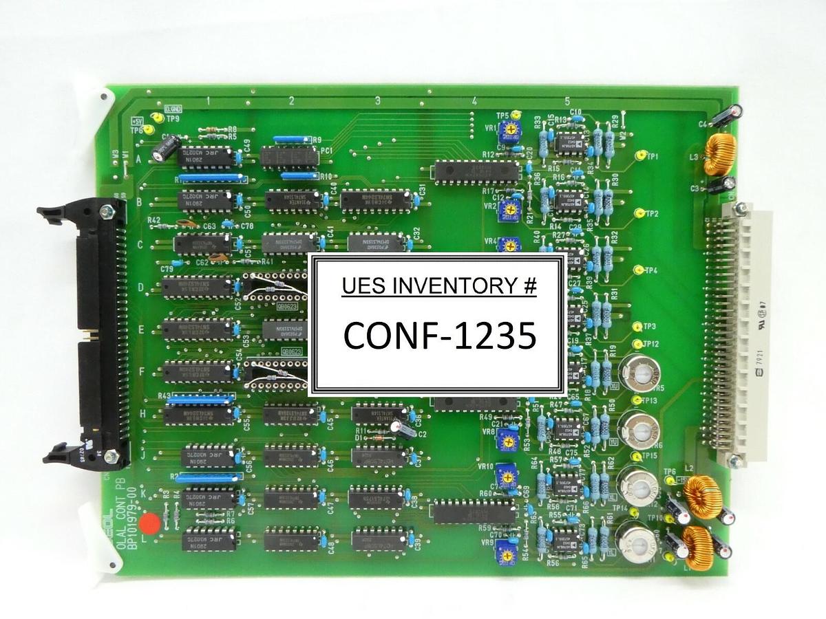 Used JEOL BP101979-00 OLAL CONT PB PCB Card JWS-7555S SEM Working Spare