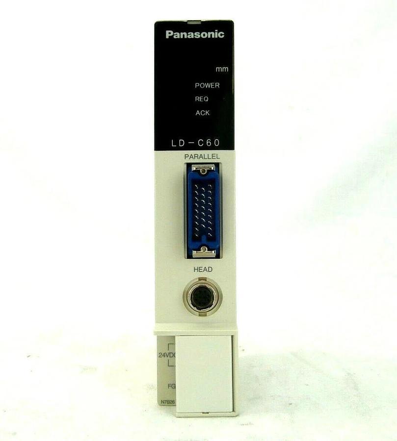 Used Panasonic LD-C60 Laser Line Sensor Controller Parallel Interface Sunx Working