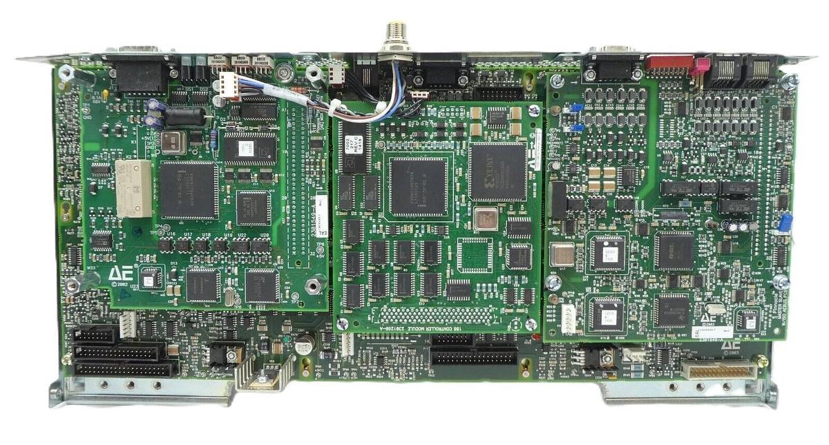 Used AE Advanced Energy 3054108-11 Pinnacle Control PCB Assembly 2301637-A 1301203