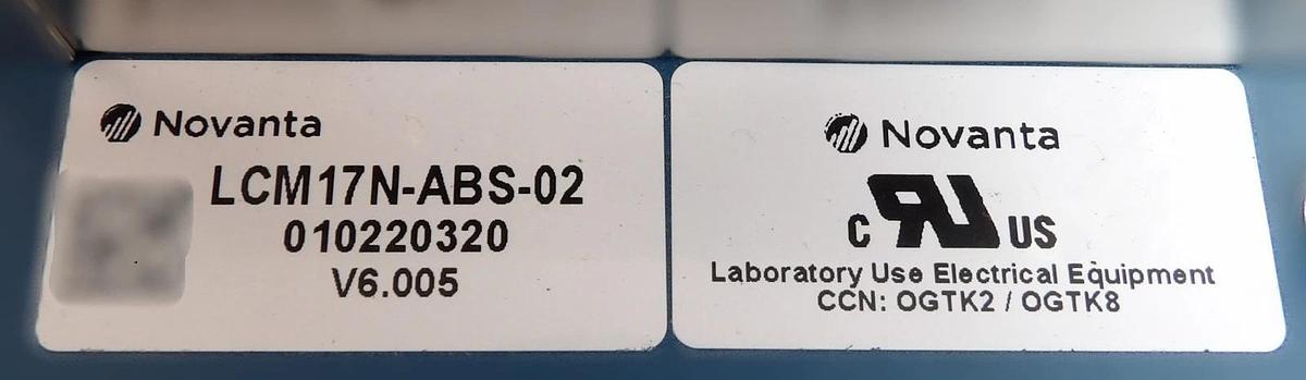 Used Novanta LCM17N-ABS-02 Spectrometer Syringe Pump Working