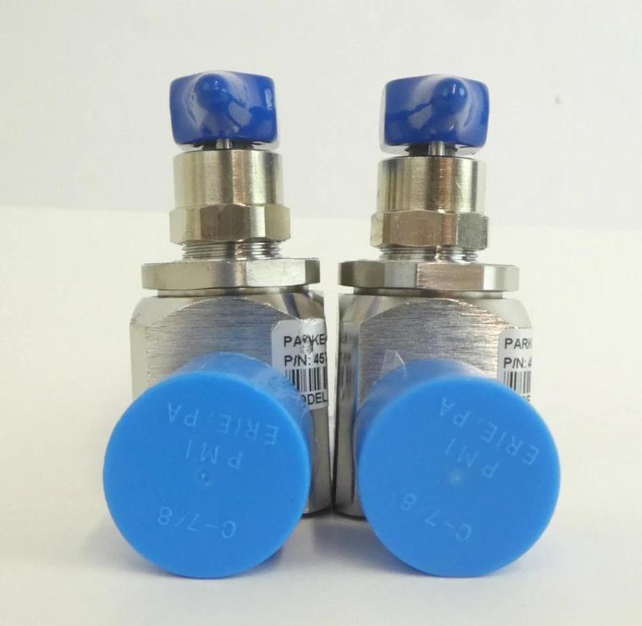 Used Parker Veriflo 930MSFSFF Diaphragm Valve Lot of 5 Working