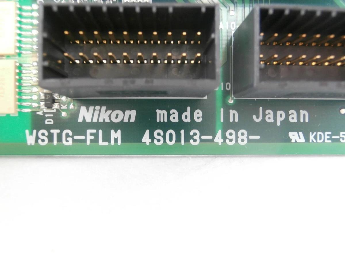 Used Nikon Precision 4S013-498 Interface Board PCB WSTG-FLM NSR-S307E Working