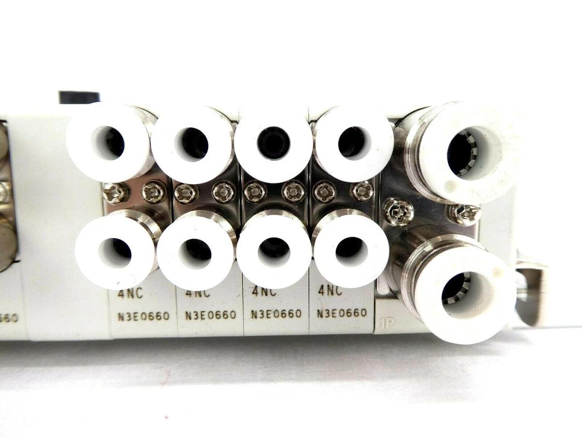 Used CKD N4E0 Series 16-Port Pneumatic Manifold N4E0-TM1B N3E0660 TEL Lithius Working