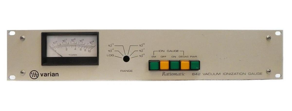 Used Varian Semiconductor VSEA 842-304 842 Vacuum Ionization Gauge Untested Surplus