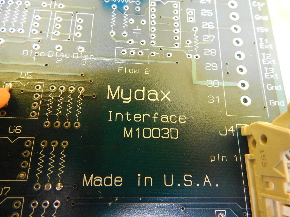 Used Mydax M1003D I/O Interface Board PCB Chiller 1VL5WA1 Used Working