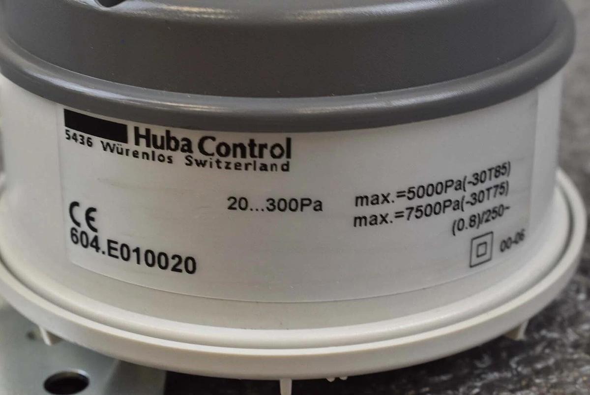 Used Huba Control 604.E010020 Adjustable Direct Pressure Control Switch 20-300Pa