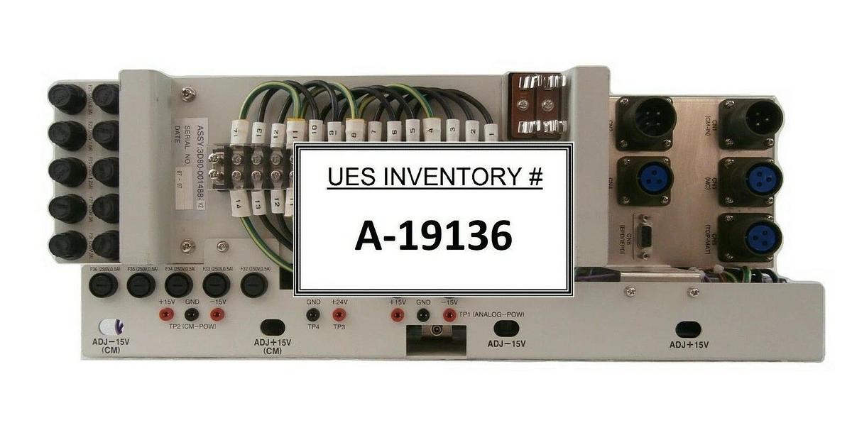 Used TEL Tokyo Electron 3D80-001488-V2 Power Supply Module Telius T-3044SS As-Is