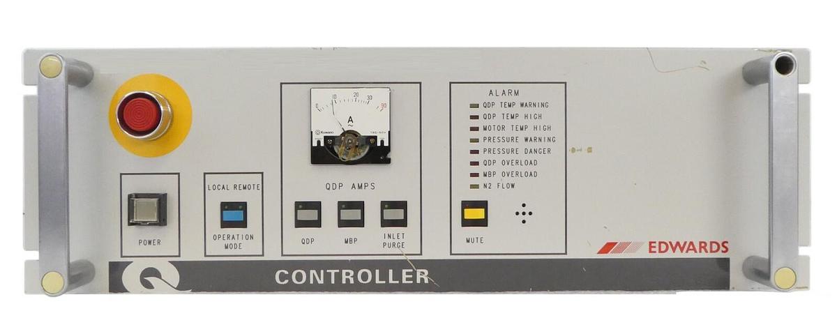 Used Edwards NQ4L2194HP Vacuum System Q Controller QMB QDP Untested Surplus