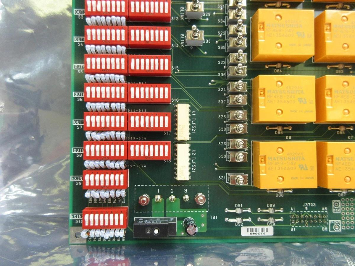 Used Nikon 4S007-854-1 Power Supply Relay Board PCB ST-DRU NSR-S204B Used Working