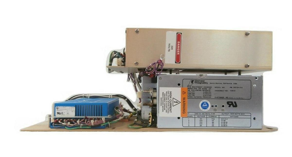 Used Lam Research 859-8158-001 Power Supply Panel Assembly PM 2973A-2-5 Working