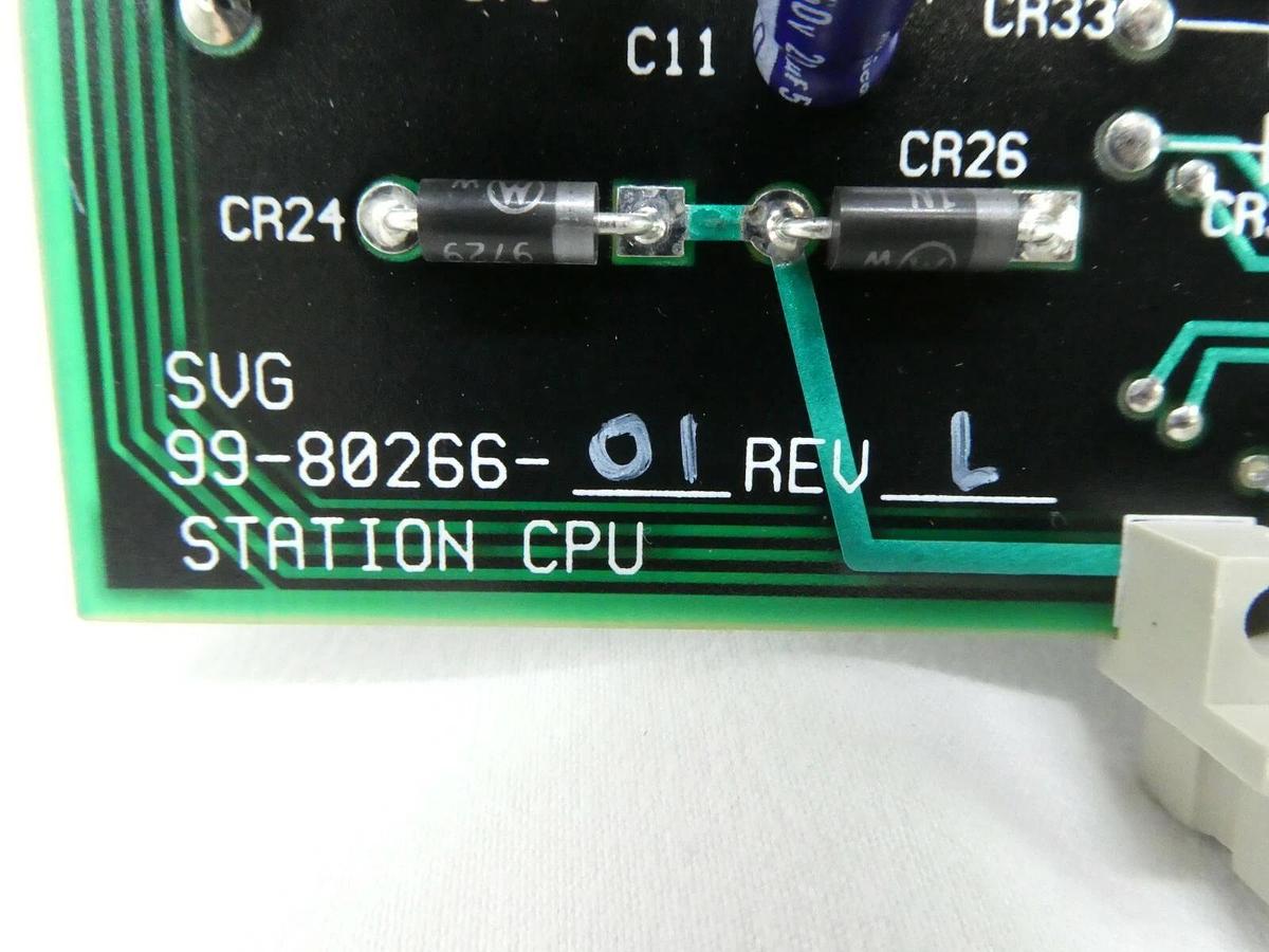 Used SVG Silicon Valley Group 99-80266-01 Stack Bake SE Station CPU PCB Card Rev. L