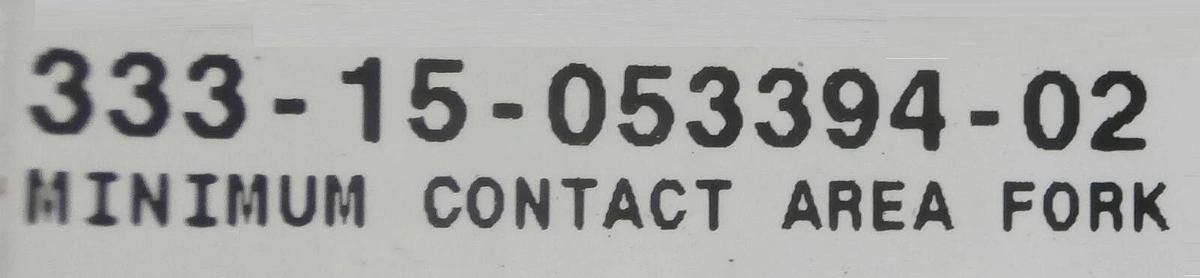 Novellus 15-053394-02 Spindle Fork Finger Minimum Contact 200mm Lot of 9 New