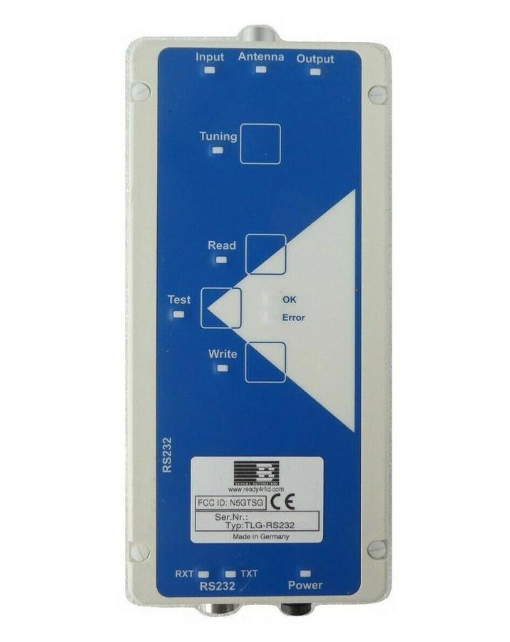 Used Brooks Automation TLG-I2-FL6M-01 Transponder Reader ASC-I1 TLG-RS232 AMAT Spare