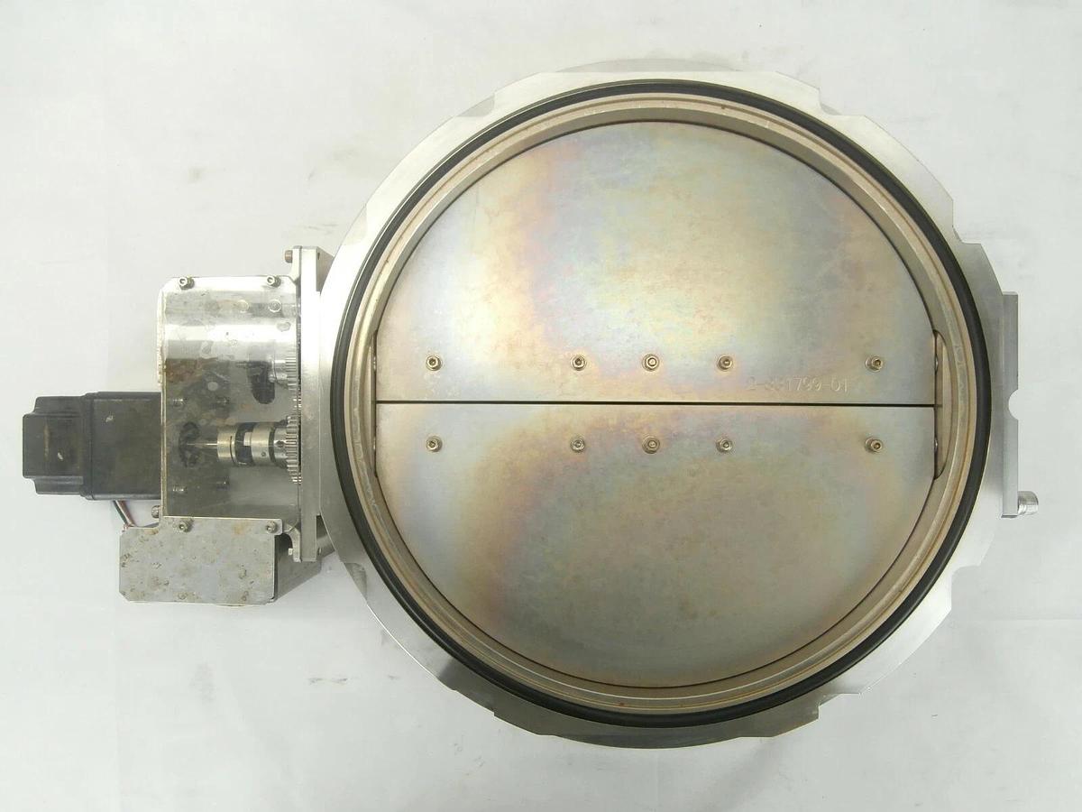 Used Hitachi 2-831799-01 Butterfly Valve 2-831799-02 Discolored M-712E Working Spare