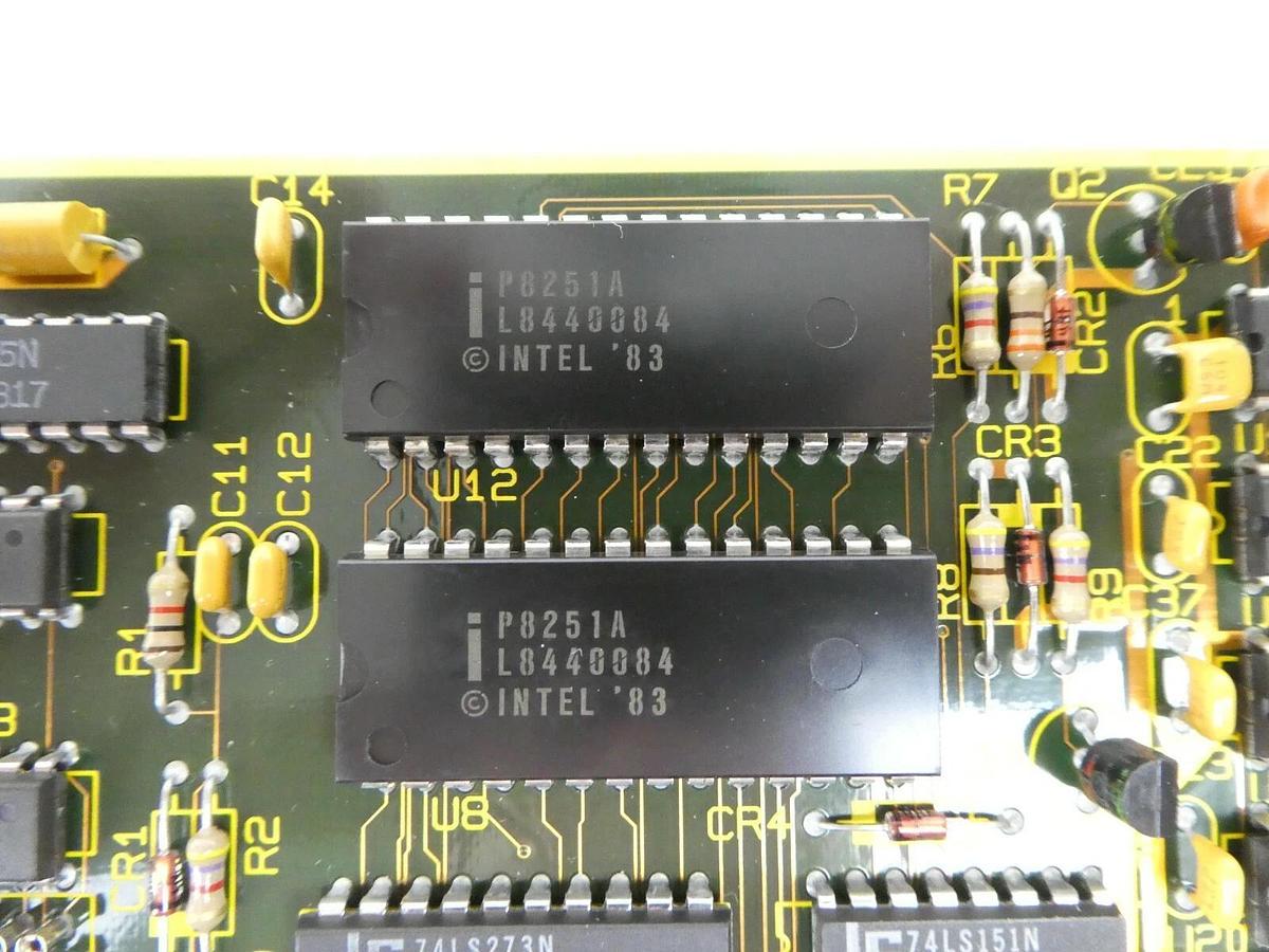 Used Pro-Log 7304 Dual Uart PCB Card 110382-004 Thermco Working Surplus