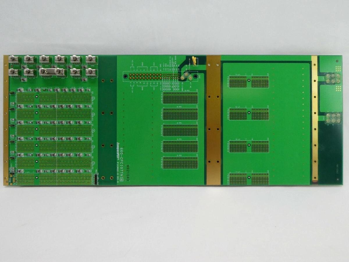 Used CompactPCI 6600-CPCI07TNI4 Backplane Board PCB PICMG2.0 R3.0 NSR-S620D Spare