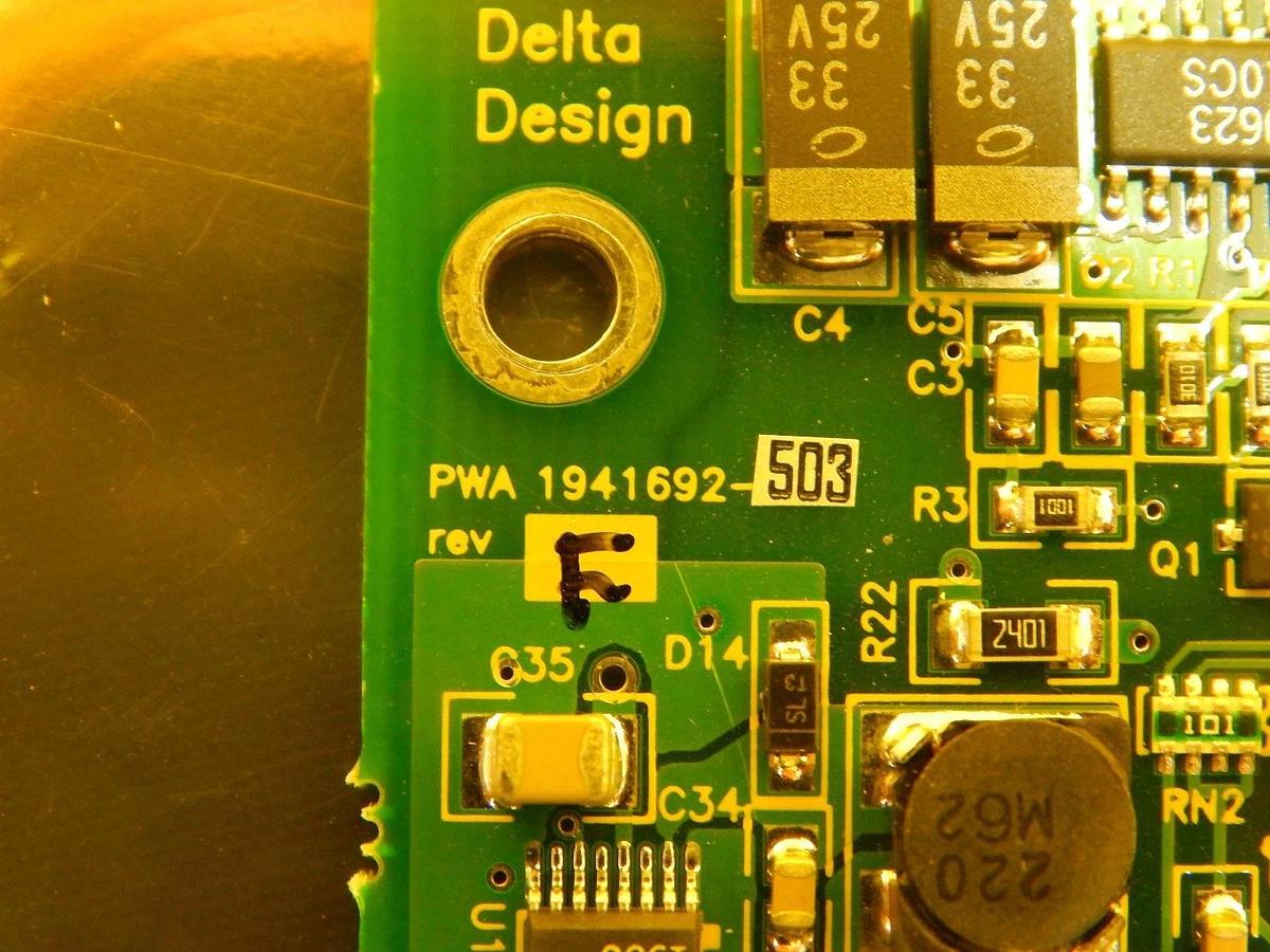 Used Delta Design 1941692-503 Pick and Place Interface Board PCB TLC-503 Used