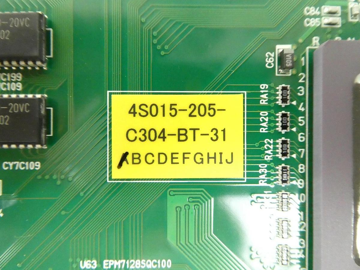 Used Nikon 4S015-173-Ⓒ CPU Processor PCB Card NK-C304-40 NSR Needs Capacitor As-Is