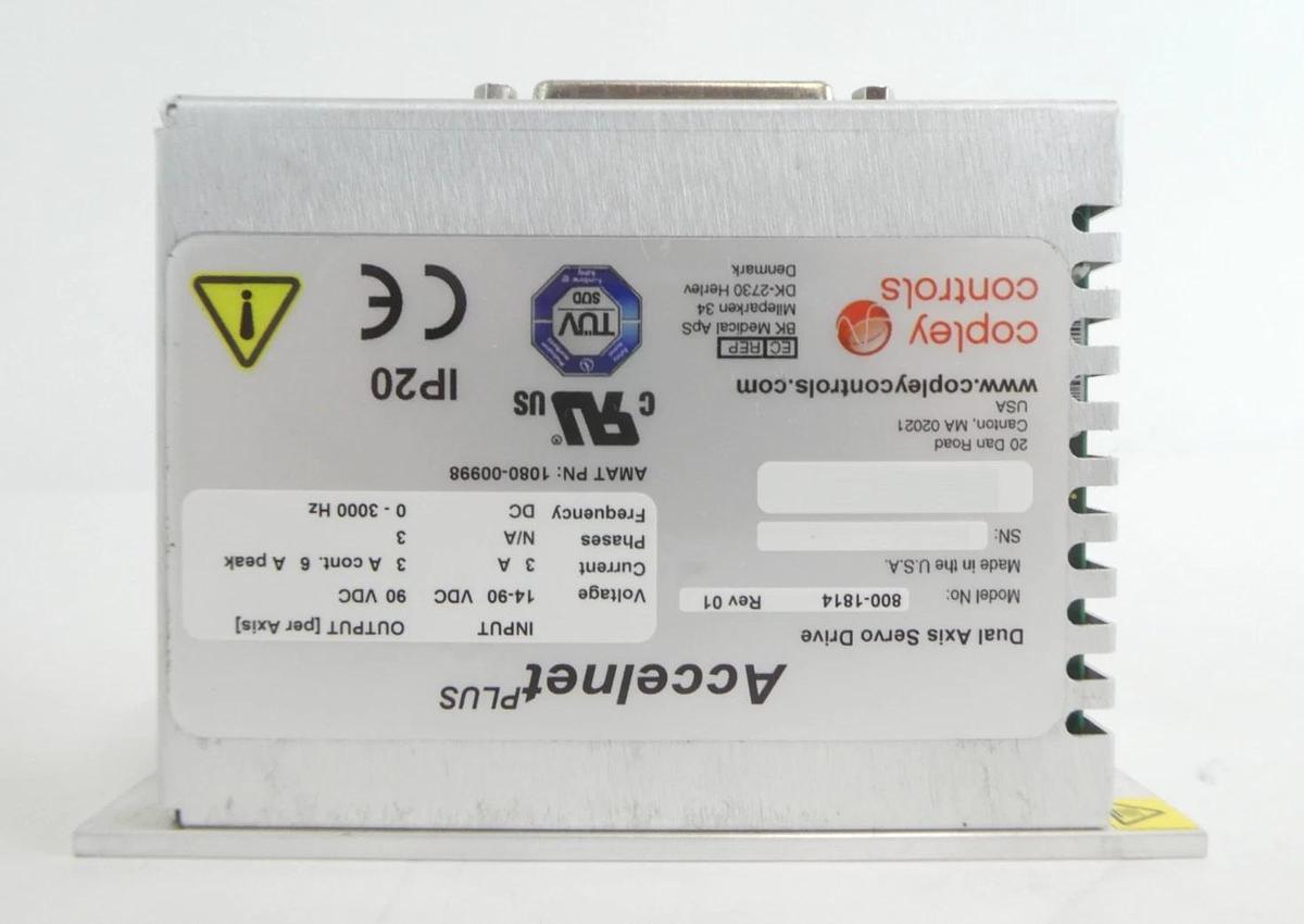 Used Copley Controls 800-1814 Single Axis Servo Drive Lot of 3 Working