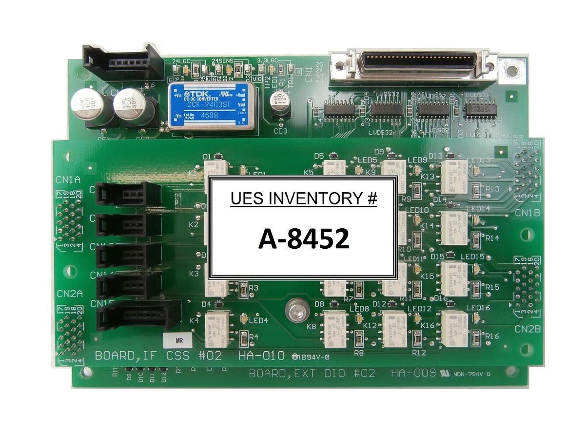 Used TEL Tokyo Electron HA-009 Digital I/O EXT DIO #02 PCB HA-010 Lithius Working