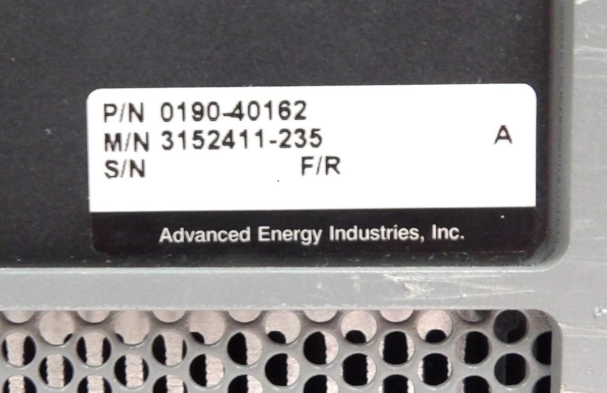 Used MDX Pinnacle 20kW AE Advanced Energy 3152411-235 DC Power Supply Untested As-Is