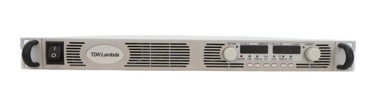 Used TDK-Lambda 00507221 GEN40-38 Programmable Power Supply GEN1500W Working Surplus