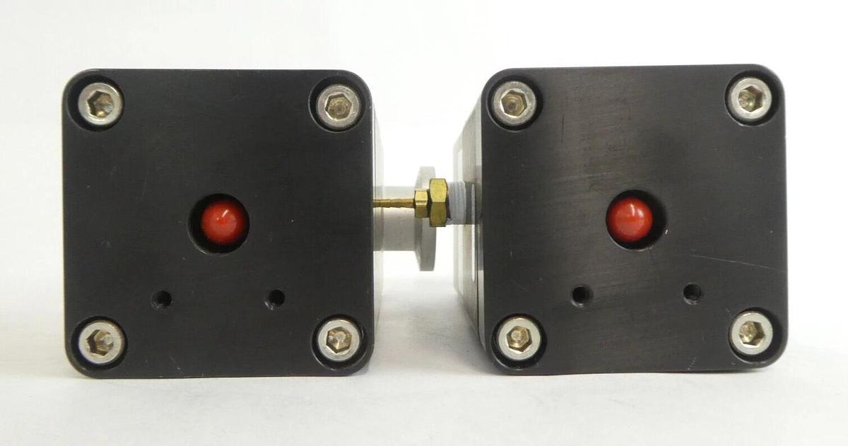 Used Varian L6281-703 L6281-701 Pneumatic Angle Valve Reseller Lot of 4 Working