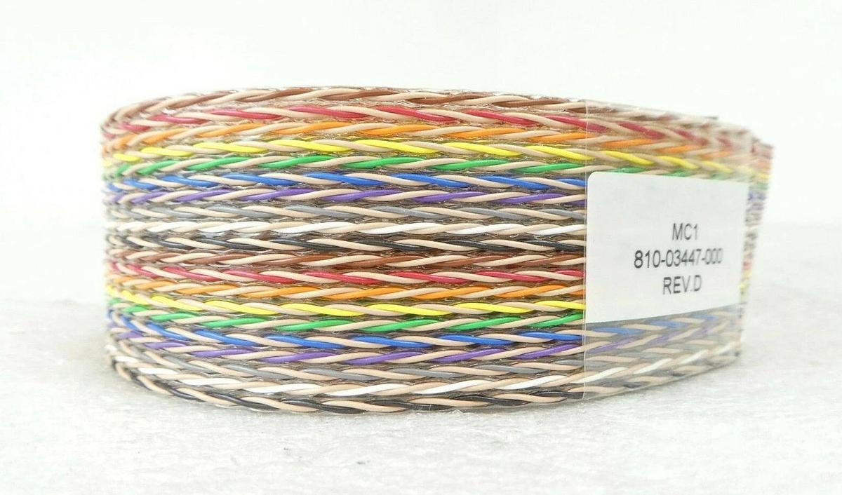 Used KLA-Tencor 810-03447-000 8100 SEM Digital Interface Ribbon Cable New Surplus
