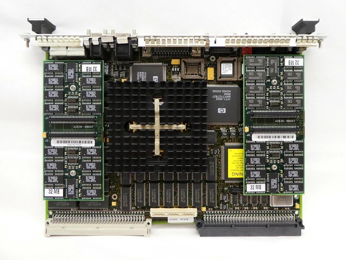 Used HP Hewlett-Packard A2336-66013 VME Single Board Computer SBC PCB Card 743 Spare