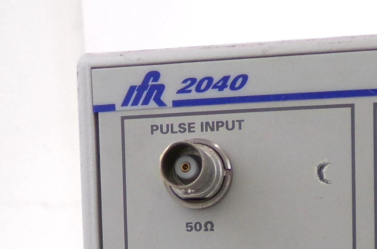 Used IFR 2040 10khz-1.35Ghz Low Noise Signal Generator 9.15 with Option 2 Surplus