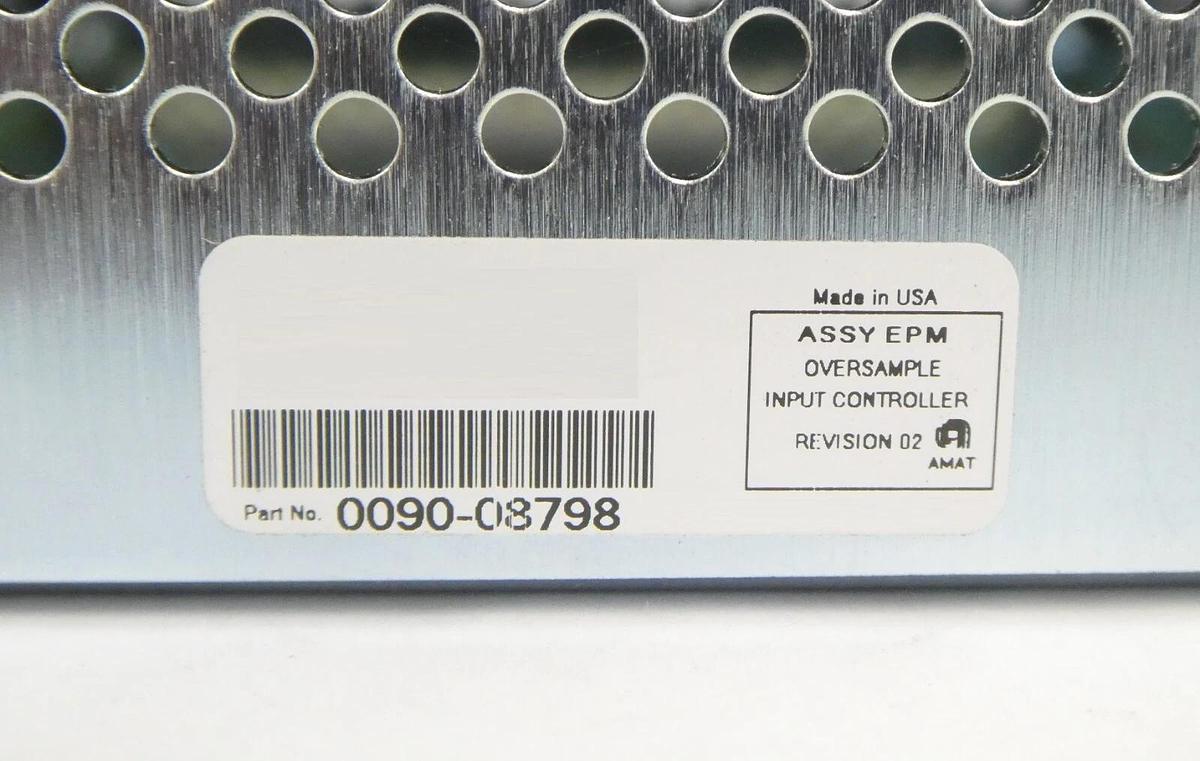 Used AMAT Applied Materials 0090-08798 EPM Oversample Input Controller Working