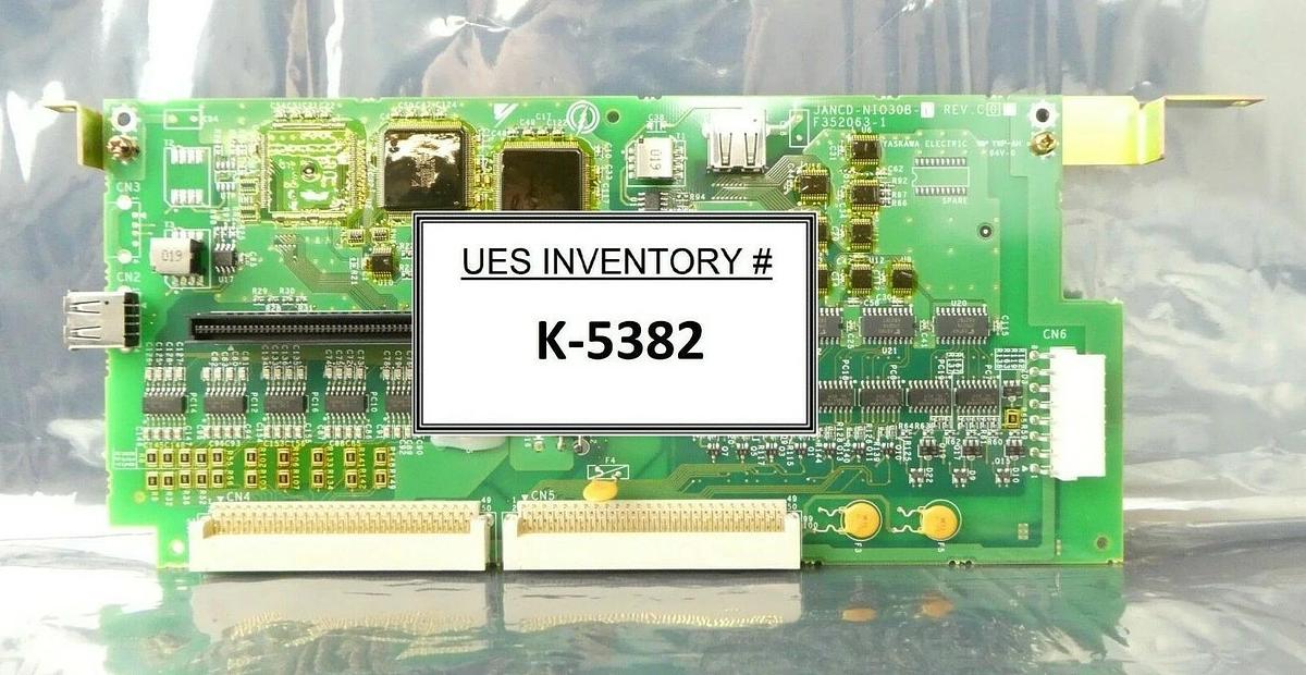 Used Yaskawa Electric JANCD-NIO30B-1 Robot Controller PCB Card F352063-1 NXC100 Spare