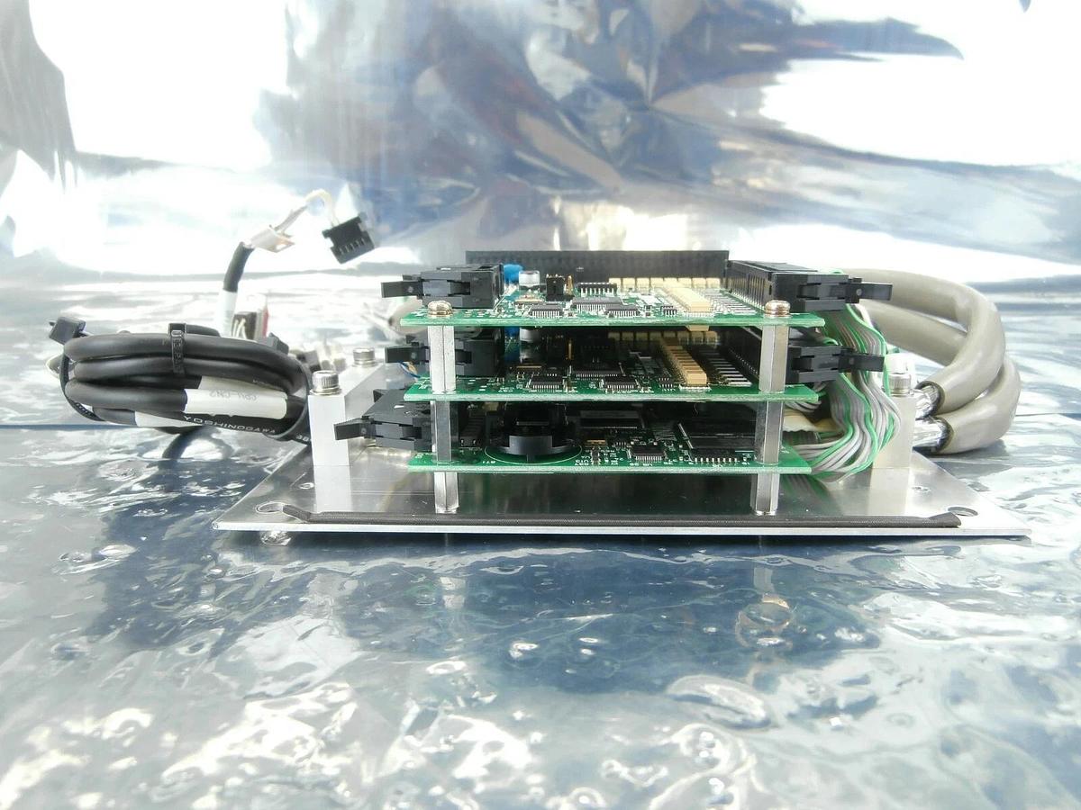 Used Dynax DNX5171 Processor Assembly PCB F104-CPU F104-IO/1 DNX5191 w/Cables Used
