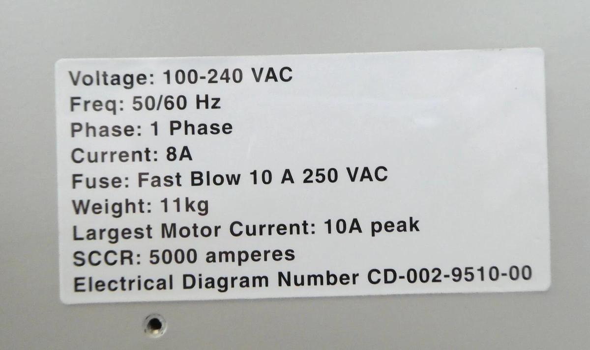 Used Brooks 146835-0005-FRU Series 8 Robot Controller KLA-Tencor 0528626-000 Working