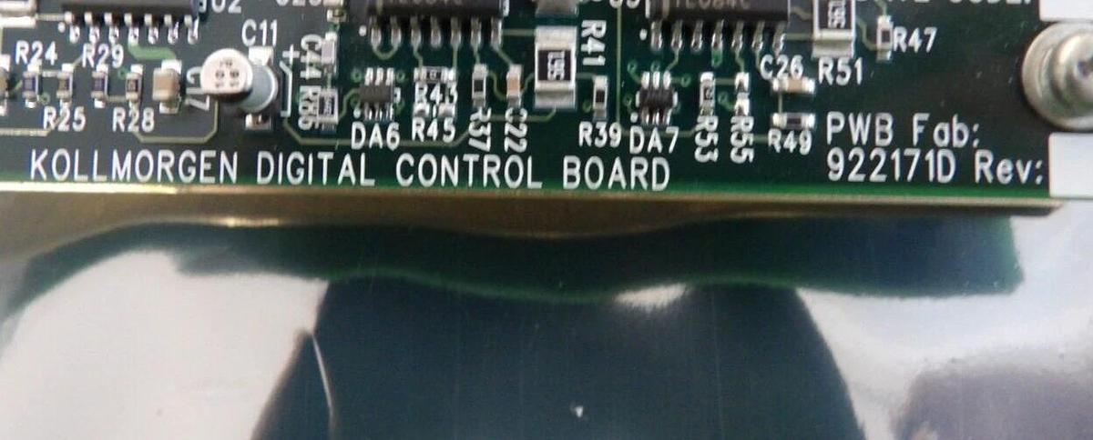 Used Kollmorgen 922171D 4-Channel Magnet Driver Digital Control ETCH-DCB2 Working