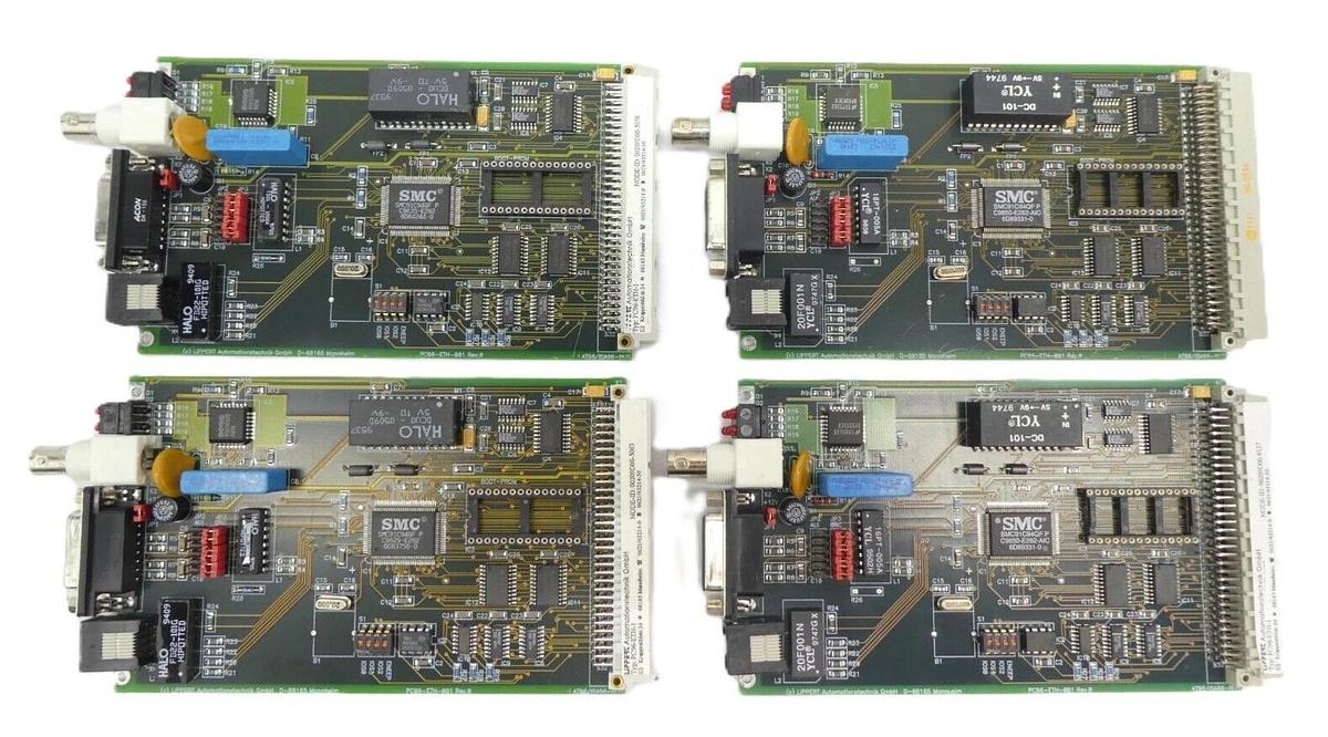 Used LiPPERT Automation PC96-ETH-1 Processor PCB Card Reseller Lot of 4 Working Spare