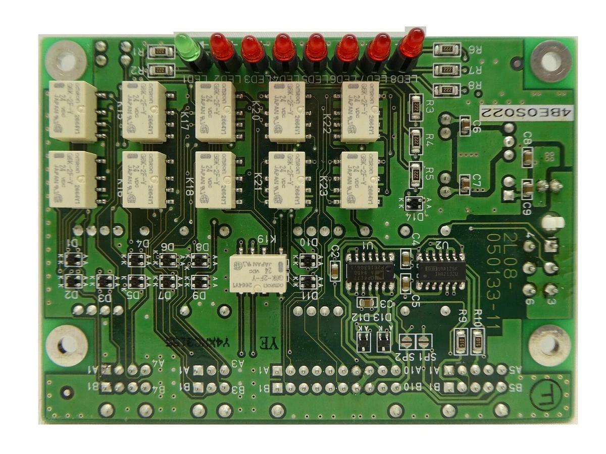 Used TEL Tokyo Electron 2L81-050133-V1 Timer Board PCB TAB35F-1/HTIL Working Spare