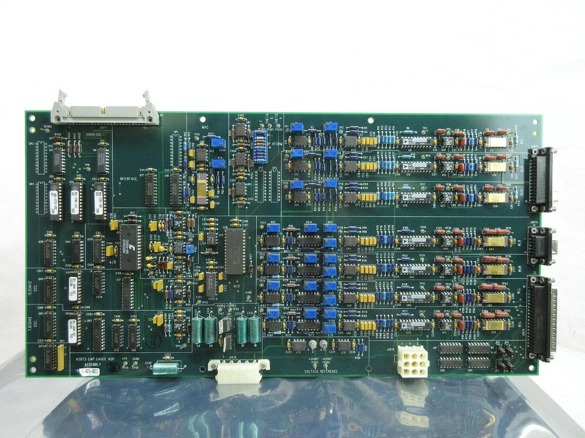 Used SVG Silicon Valley Group 879-8073-002 Cap Gauge ASP Assembly Board PCB Spare