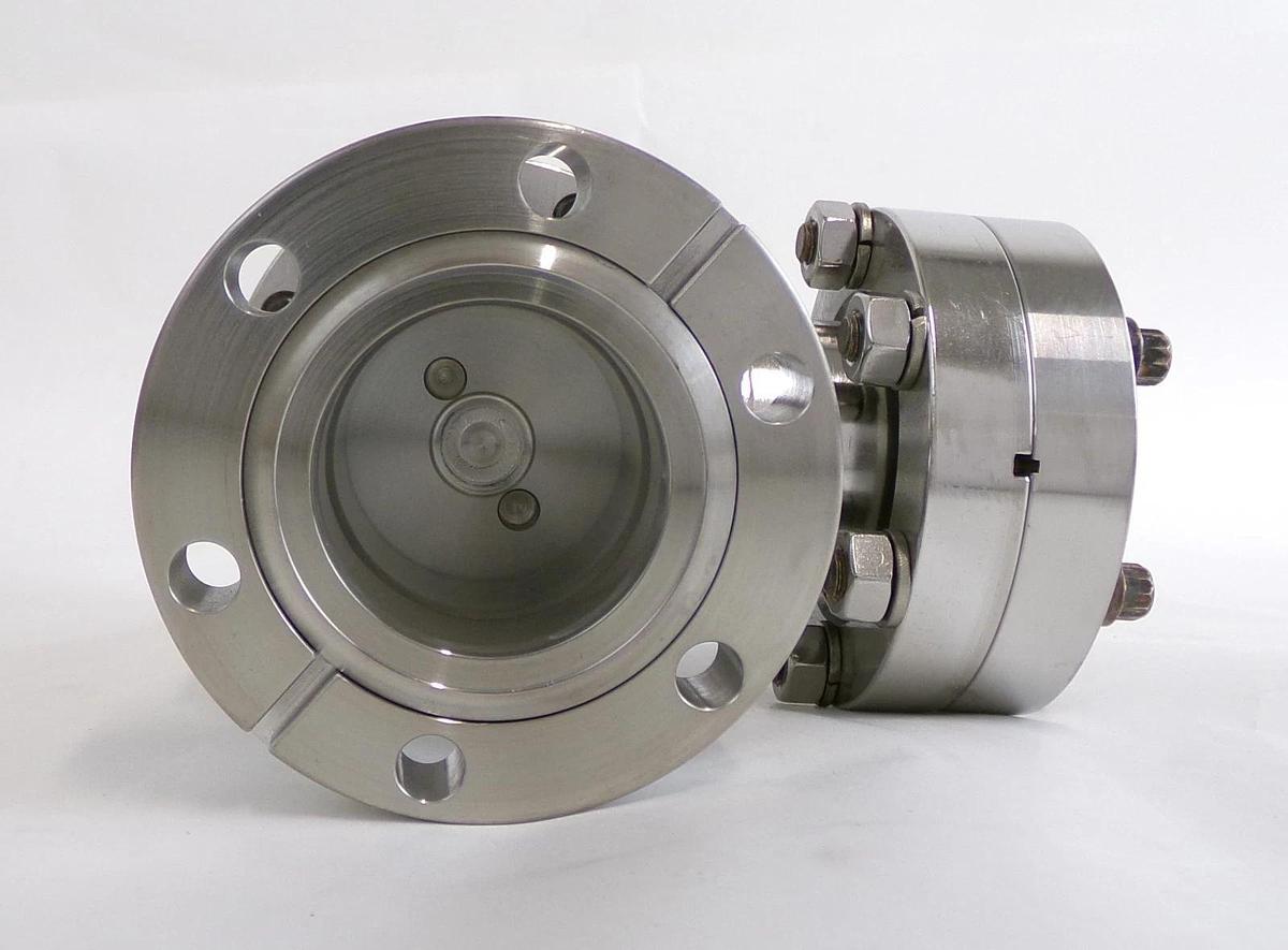 Used MKS Instruments UHV-40-ACC-EAVM Manual UHV Isolation Valve Lot of 2 Surplus