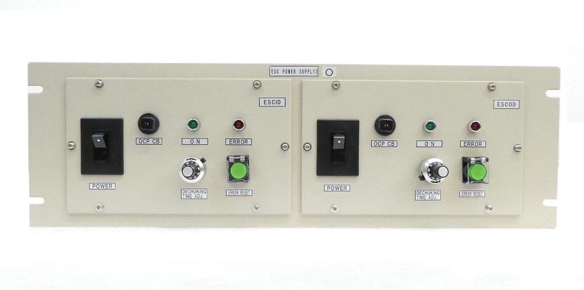 Used Hitachi ESC-2000E Dual Channel ESC Power Supply ESCID ESCOD M-712E Untested