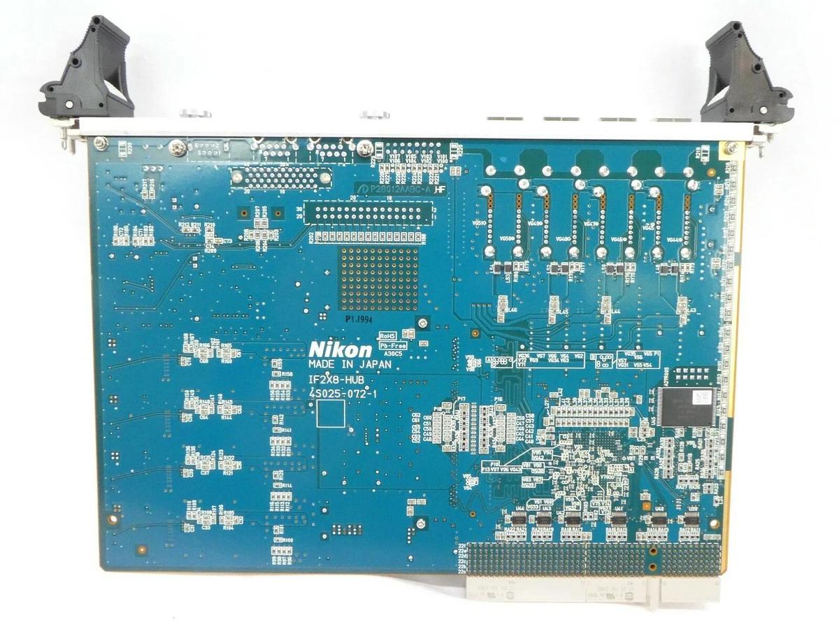 Used Nikon Precision 4S025-072-1 IF2X8-HUB PCB Card VME NSR-S620D ArF Working